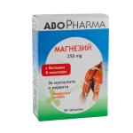 АБОФАРМА МАГНЕЗИЙ + ВИТАМИН B КОМПЛЕКС таблетки 30 броя / ABOPHARMA MAGNESIUM + VITAMIN B COMPLEX