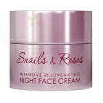  АКТИВЕН ПОДМЛАДЯВАЩ НОЩЕН КРЕМ ЗА ЛИЦЕ 50 мл / REVIVE SNAILS & ROSES INTENSIVE REJUVENATING NIGHT FACE CREAM 