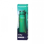 АКВАФОР СИТИ ФИЛТРИРАЩА БУТИЛКА ТЪМНО ЗЕЛЕНА 500 мл / AQUAPHOR CITY FILTER BOTTLE BRIGHT GREEN 