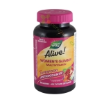 АЛАЙВ МУЛТИВИТАМИНИ ЗА ЖЕНИ желирани таблетки 60 броя / NATURE'S WAY ALIVE WOMENS GUMMY VITAMINS gummes  