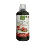 АЛОЕ ВЕРА (СОК И ПУЛА ОТ ЛИСТ) + СОК ОТ НАР 1 л / BENESSENCE ALOE VERA (LEAF JUICE & PULP) + POMEGRANATE JUICE 