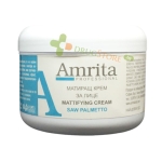 АМРИТА МАТИРАЩ КРЕМ ЗА МАЗНА КОЖА СЪС САО ПАЛМЕТО 200 мл / AMRITA LABORATORY MATTIFYING CREAM SAW PALMETTO