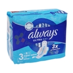 АМСКИ ПРЕВРЪЗКИ ОЛУЕЙС СУПЕР ЕКСТРА УЛТРА ДНЕВНИ 7 броя / PROCTER & GAMBLE ALWAYS ULTRA DAY SUPER EXTRA PADS 