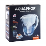 АКВАФОР ПРЕСТИЖ СИНЯ КАНА ЗА ФИЛТРИРАНЕ НА ВОДА 2.8 л / AQUAPHOR PRESTIGE BLUE FILTER JUG