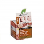 НОЩЕН КРЕМ ПРОТИВ БРЪЧКИ С МАРОКАНСКО АРГАНОВО МАСЛО 50 мл. / DR.ORGANIC MOROCCAN ARGAN OIL NIGHT CREAM