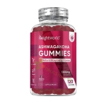 АШВАГАНДА ГЪМИ С ВКУС НА МАЛИНА желирани таблетки 120 броя / WEIGHT WORLD ASHWAGANDHA GUMMIE RASPBERRY FLAVOUR 