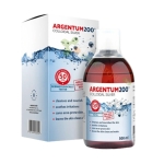 АУРА ХЕРБАЛС АРГЕНТУМ200 КОЛОИДНО СРЕБРО 50 ppm 500 мл / AURA HERBALS ARGENTUM200 COLOIDAL SILVER 50 pm 