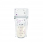 ТОРБИЧКИ ЗА СЪХРАНЕНИЕ НА КЪРМА 25 броя / AVENT BREAST MILK STORAGE BAGS