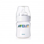 БЕБЕШКО ШИШЕ КЛАСИК ПЛЮС 0+ месеца 125 мл. / AVENT CLASSIC PLUS BOTTLE 125 ml.