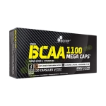 BCAA 1100 МЕГА КАПС капсули 1100 мг 120 броя / OLIMP SPORT NUTRITION BCAA 1100 MEGA CAPS 