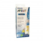 БЕБЕШКО ШИШЕ КЛАСИК ПЛЮС С КАРТИНКА 1+ месеца 260 мл. / AVENT CLASSIC PLUS BOTTLE 260 ml.