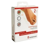 БЕРКЕМАН КОРЕКТОР ЗА ПРЪСТИ ОТ МЕКА ГУМА размер L 2 броя / BERKEMANN ZEHENSPREIZER - PARA