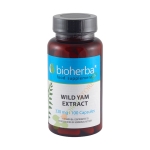 БИОХЕРБА ДИВ ЯМ ЕКСТРАКТ + ВИТАМИН B6 капсули 100 броя / BIOHERBA WILD YAM EXTRACT + VITAMIN B6