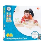 ДЪРВЕНО РАЗШИРЕНИЕ ЗА РЕЛСИ BJT055 / BIGJIGS TOYS WOODEN BRIDGE EXPANSION PACK