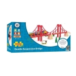 ДВОЕН ВИСЯЩ МОСТ BJT136 / BIGJIGS TOYS DOUBLE HANGING BRIDGE