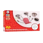 ГОТВАРСКИ КОМПЛЕКТ ОТ НЕРЪЖДАЕМА СТОМАНА BJ606 / BIGJIGS STAINLESS STEEL KITCHENWARE SET