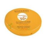 БИОДЕРМА ФОТОДЕРМ МАКС ФОТОЗАЩИТНА ПУДРА ЗА ЛИЦЕ СВЕТЛА SPF50+ 10 г / BIODERMA PHOTODERM MAX MINETAL COMPACT LIGHT
