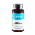 БИОХЕРБА АЦЕТИЛ L-КАРНИТИН+РИБОФЛАВИН капсули 100 броя / BIOHERBA ACETYL L-CARNITINE+RIBOFLAVIN