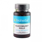 БИОХЕРБА ЧЕРЕН ОРЕХ ЛЮСПИ + ВИТАМИН C капсули 60 броя / BIOHERBA BLACK WALNUT HULLS + VITAMIN C