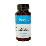 БИОХЕРБА ХОЛИН И ИНОЗИТОЛ + ХОЛИН капсули 100 броя / BIOHERBA CHOLINE AND INOSITOL + CHOLINE