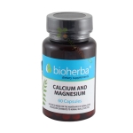 БИОХЕРБА КАЛЦИЙ + МАГНЕЗИЙ капсули 60 броя / BIOHERBA CALCIUM + MAGNESIUM
