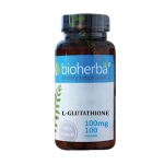 БИОХЕРБА L-ГЛУТАТИОН капсули 100 мг. 100 броя / BIOHERBA L - GLUTATHIONE