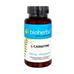 БИОХЕРБА L-КАРНИТИН + ХРОМ капсули 100 броя / BIOHERBA L-CARNITINE + CHROMIUM 