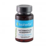 БИОХЕРБА ПРО ЛАКТО АЦИДОФИЛУС + ВИТАМИН B6 капсули 60 броя / BIOHERBA LACTOBACILLUS ACIDOPHILUS + VITAMIN B6