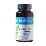 БИОХЕРБА СЛАДЪК КОРЕН (ЖЕНСКО БИЛЕ) капсули 320 мг 100 броя / BIOHERBA LICORICE ROOT capsules 320 mg