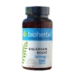 БИОХЕРБА ВАЛЕРИАНА КОРЕН капсули 380 мг 100 броя / BIOHERBA VALERIAN ROOT