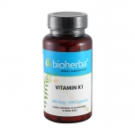 БИОХЕРБА ВИТАМИН К1 капсули 100 мкг 100 броя / BIOHERBA VITAMIN K1