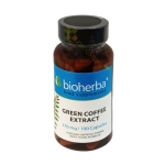 БИОХЕРБА ЗЕЛЕНО КАФЕ + РИБОФЛАВИН капсули 370 мг 100 броя / BIOHERBA GREEN COFFEE + RIBOFLAVIN