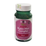 БИОТИН ХЕЪР КОМПЛЕКС капсули 30 броя / HOLLAND & BARRETT BIOTIN HAIR COMPLEX 