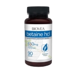 БИОВЕА БЕТАИН ХИДРОХЛОРИД таблетки 650 мг 90 броя / BIOVEA BETAINE HCL