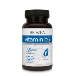 БИОВЕА ВИТАМИН B6 таблетки 100 мг. 100 броя / BIOVEA VITAMIN B6