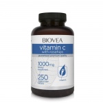 БИОВЕА ВИТАМИН C И ШИПКА таблетки 1000 мг. 250 броя / BIOVEA VITAMIN C WITH ROSEHIPS
