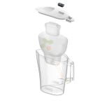 БРИТА ФИЛТРИРАЩА КАНА ЗА ВОДА АЛУНА КУЛ МЕМО БЯЛА 2.4 литра / BRITA FILTERING JUG FOR WATER ALUNA COOL MEMO 2.4 l