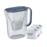 БРИТА КАНА СТАЙЛ ЕСЕНШЪЛ КУЛ ЛЕД ПРО 2.4 л КАМЕННО СИН + 3 ФИЛТЪРА / BRITA STYLE ESSENTIAL COOL LED PRO 2.4 l STONE BLUE + 3 FILTERS  MAXTRA PRO