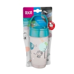ЧАША СЪС СЛАМКА LOVELY BOY 14+ месеца 350 мл / LOVI CUP WITH STRAW LOVELY BOY 14+ months