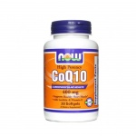 НАУ ФУДС КОЕНЗИМ Q10 драже 400 мг. 30 броя / NOW FOODS COQ10 ( COENZYME Q 10 )
