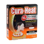 КЮРА ХИЙТ ПЛАСТИР ПРИ БОЛКИ ВЪВ ВРАТА И РАМЕНЕТЕ 3 броя / KOBAYASHI HEALTHCARE CURA HEAT DIRECT TO SKIN NECK & SHOULDER PAIN