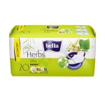 ДАМСКИ ПРЕВРЪЗКИ БЕЛЛА ХЕРБС ЛИПА ДЕО ФРЕШ 20 броя / BELLA SANITARY NAPKINS BELLA HERBS TILIA DEO FRESH 