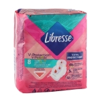 ДАМСКИ ПРЕВРЪЗКИ ЛИБРЕС УЛТРА ПЛЮС 8 броя / SCA HYGIENE PRODUCTS LIBRESSE V-PROTECTION ULTRA PLUS SANITARY PADS 