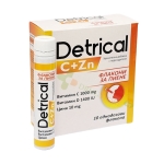 ДЕТРИКАЛ ВИТАМИН C + ВИТАМИН D + ЦИНК флакон 25 мл 10 броя / NATUR PRODUKT DETRICAL VITAMIN C + VITAMIN D + ZINC vial 25 ml