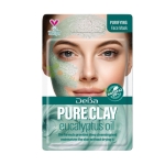ДЕВА ПОЧИСТВАЩА МАСКА ЗА ЛИЦЕ С ЕВКАЛИПТ ЗА МАЗНА КОЖА 7 мл / DEVA PURIFYING FACE MASK WITH PURE CLAY AND EUCALYPTIS OIL 