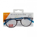 ОЧИЛА МАГНИВИЖЪН ЧЕРНО И СИНЬО Р15903-07 / + 1.5 ДИОПТЪРА / MAGNIVISION READING GLASSES BLACK AND BLUE Р15903-07 / + 1.5 DIOPTERS