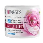 ДНЕВЕН КРЕМ ЗА ЛИЦЕ ROSES МУЛТИ ЛИФТ 60+ КОЛАГЕН + МУЛТИВИТАМИН 50 мл / NATURE OF AGIVA ROSES MULTI LIFT 60+ ADVANCED ANTI-AGING DAY FACE CREAM 