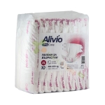 ПЕЛЕНИ ЗА ВЪЗРАСТНИ НОЩНИ размер ХL над 100 кг 10 броя / ALIVIO DIAPERS FOR ADULT NIGHT