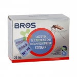 БРОС ТАБЛЕТКИ ЗА ЕЛЕКТРИЧЕСКИ ИЗПАРИТЕЛ ПРОТИВ КОМАРИ 20 броя / BROS TABLETS FOR ELECTRIC EVAPORATOR AGAINST MOSQUITO