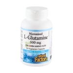 НАТУРАЛ ФАКТОРС L - ГЛУТАМИН капсули 500 мг 60 броя / NATURAL FACTORS L - GLUTAMINE
